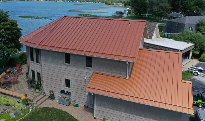 Flashing and seam work in Bluffton
