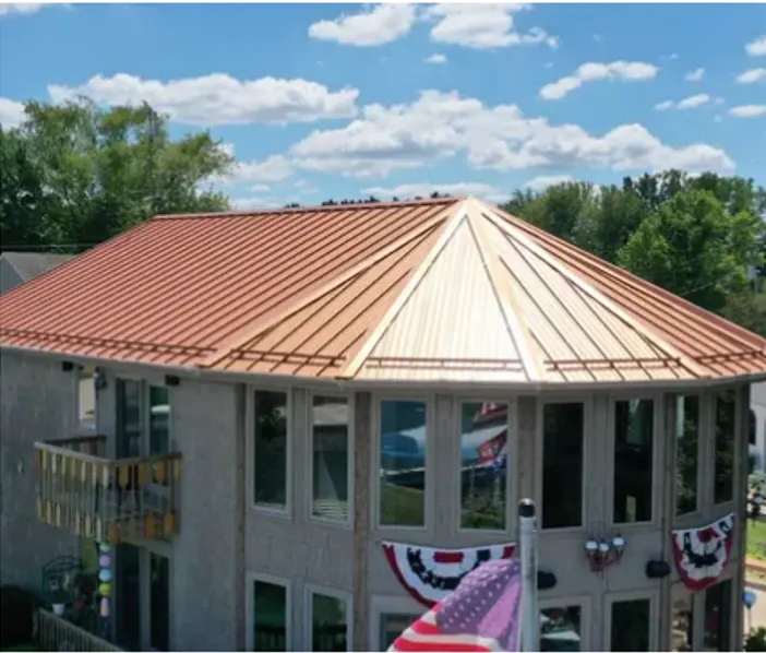 Metal roofing by Bluffton Metal Roofing near Richmond, IN